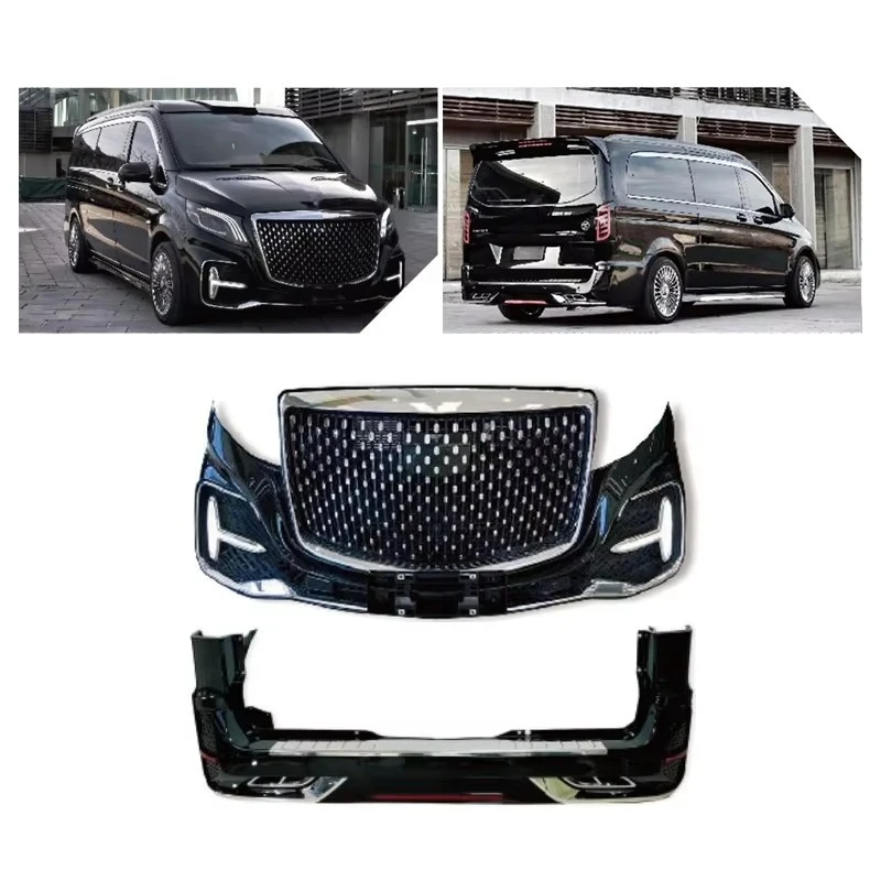 

Hot Selling Car Modification Front Bumper Grille Upgrade Stars Bodykit for V260 Vitocustom