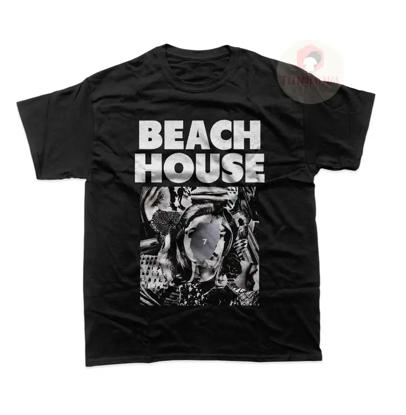 Beach House Unisex T-Shirt - Rock Music Band Graphic Tee - 7 Album Shirt - Printed Music Merch For Gift