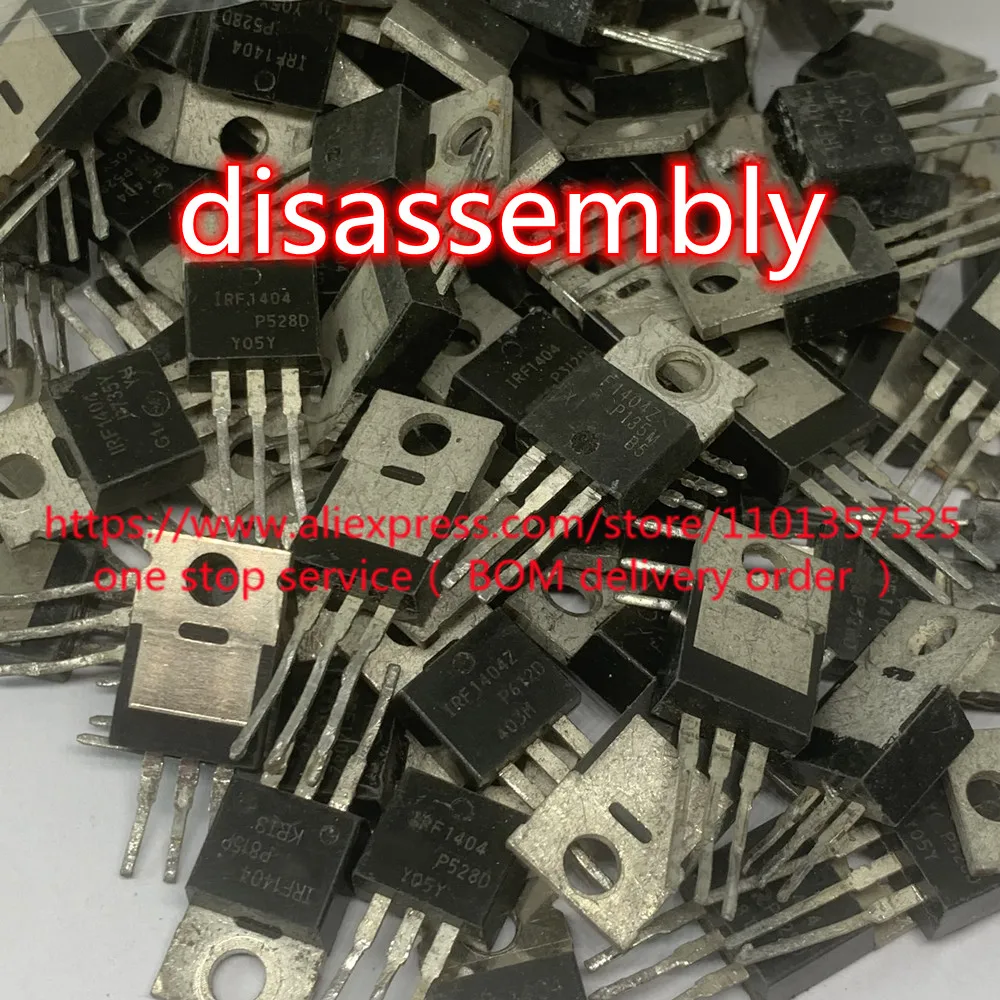 [10pcs] demontaż: IRF1404ZPBF IRF1404PBF IRF1404Z IRF1404 TO220AB - MOSFET N-kanałowy oryginalny tranzystor