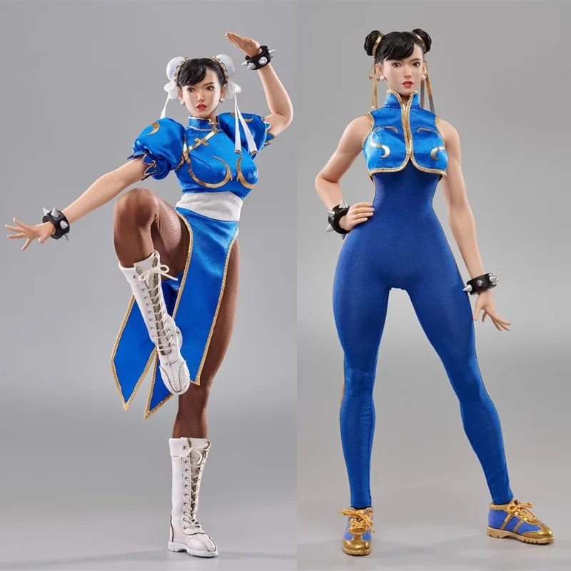 STAR MAN 1/6 MS008 Female Fighter Chun-Li Action Figures Anime Kawaii Finished Model Action Toy Figures Gifts