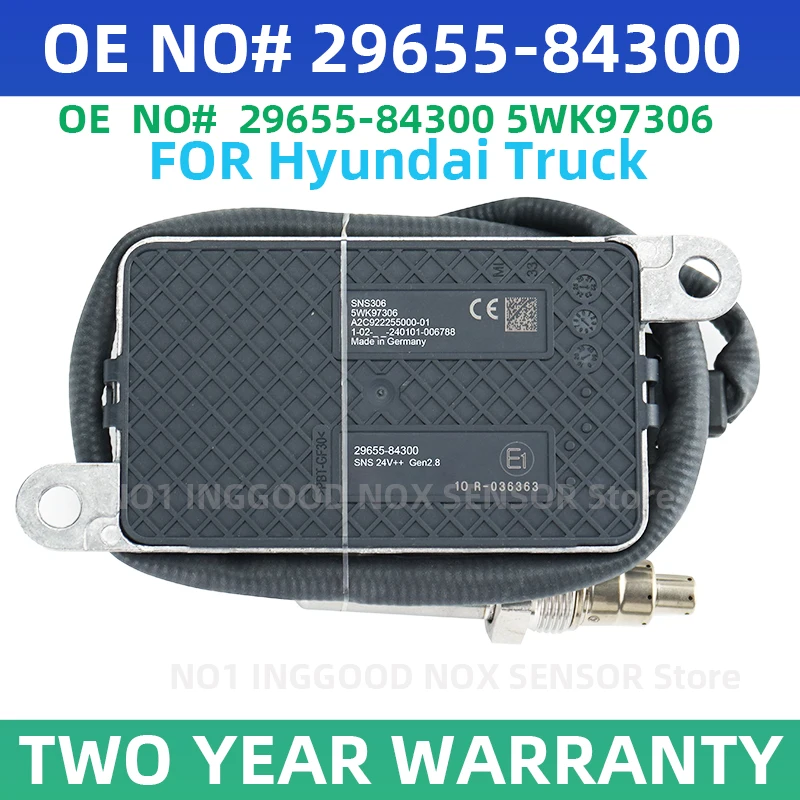 

5WK97306 2965584300 Original New Nitrogen Oxide NOx Sensor For 24V HYUNDAI Truck Spare Parts