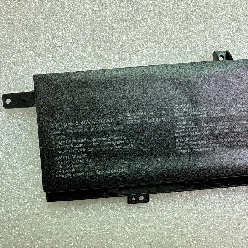 C42N2008 0B200-03840000 Laptop Battery For Asus ZenBook Pro DUO 15 UX582HM-XH96 UX582HS-XH99T UX582LR-OLED911 UX582ZW UX582ZM