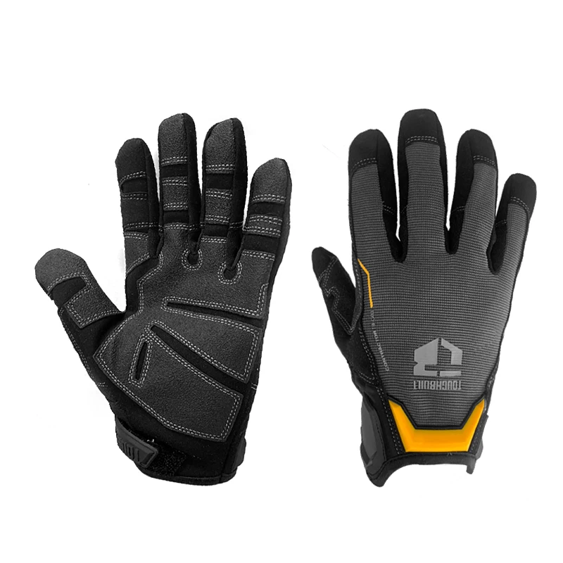 TOUGHBUILT TB-G03-L / TB-G03-XL Microfiber Abrasion Resistant Work Gloves Hand Protection Power Tool Accessories