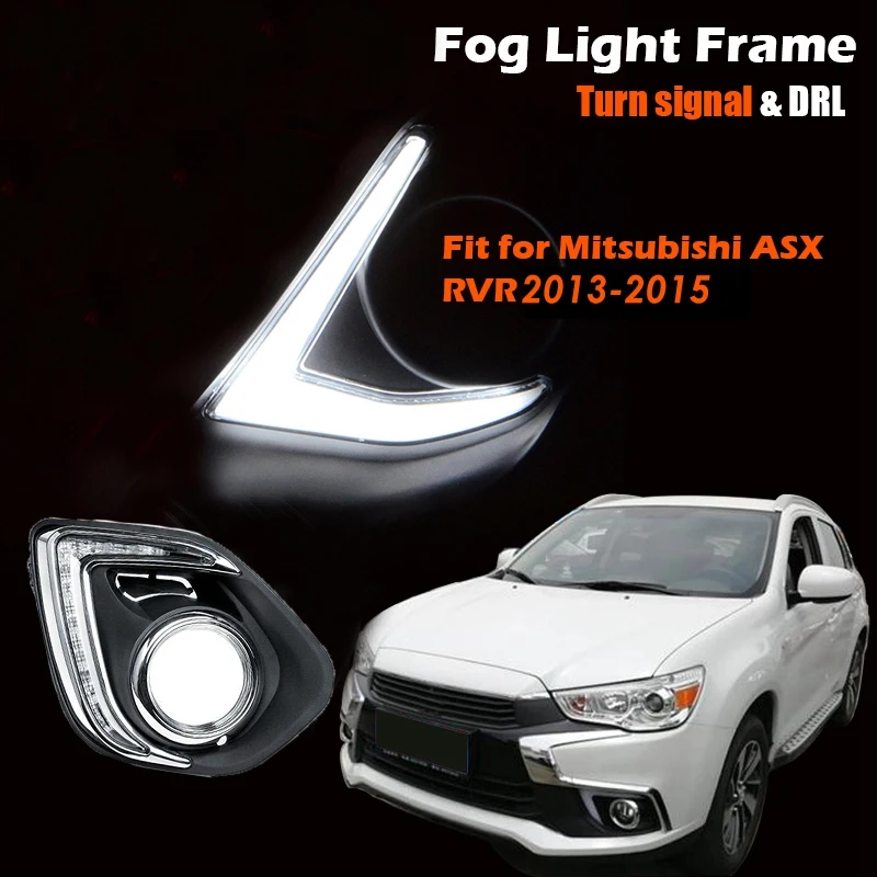 

Car Daytime Running Lights Waterproof Fog Light DRL White Light Side Light For Mitsubishi Outlander ASX 2013-2015