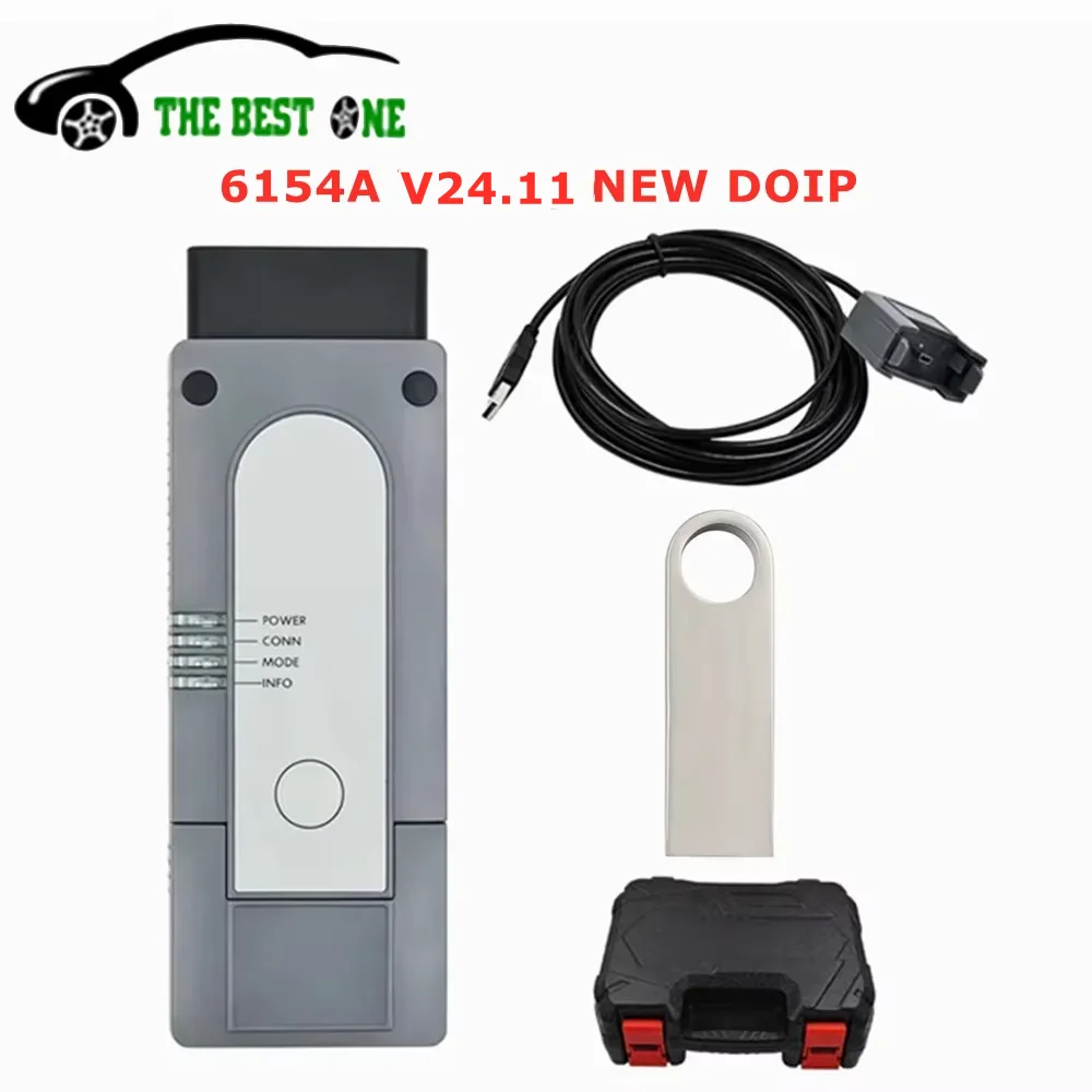 Новейший V24.1.1 6154A DOIP CAN FD онлайн-обновление автомобиля диагностический инструмент WIFI 6154 V1.6.6 UDS для сканера VAG/Porsche Бесплатная доставка