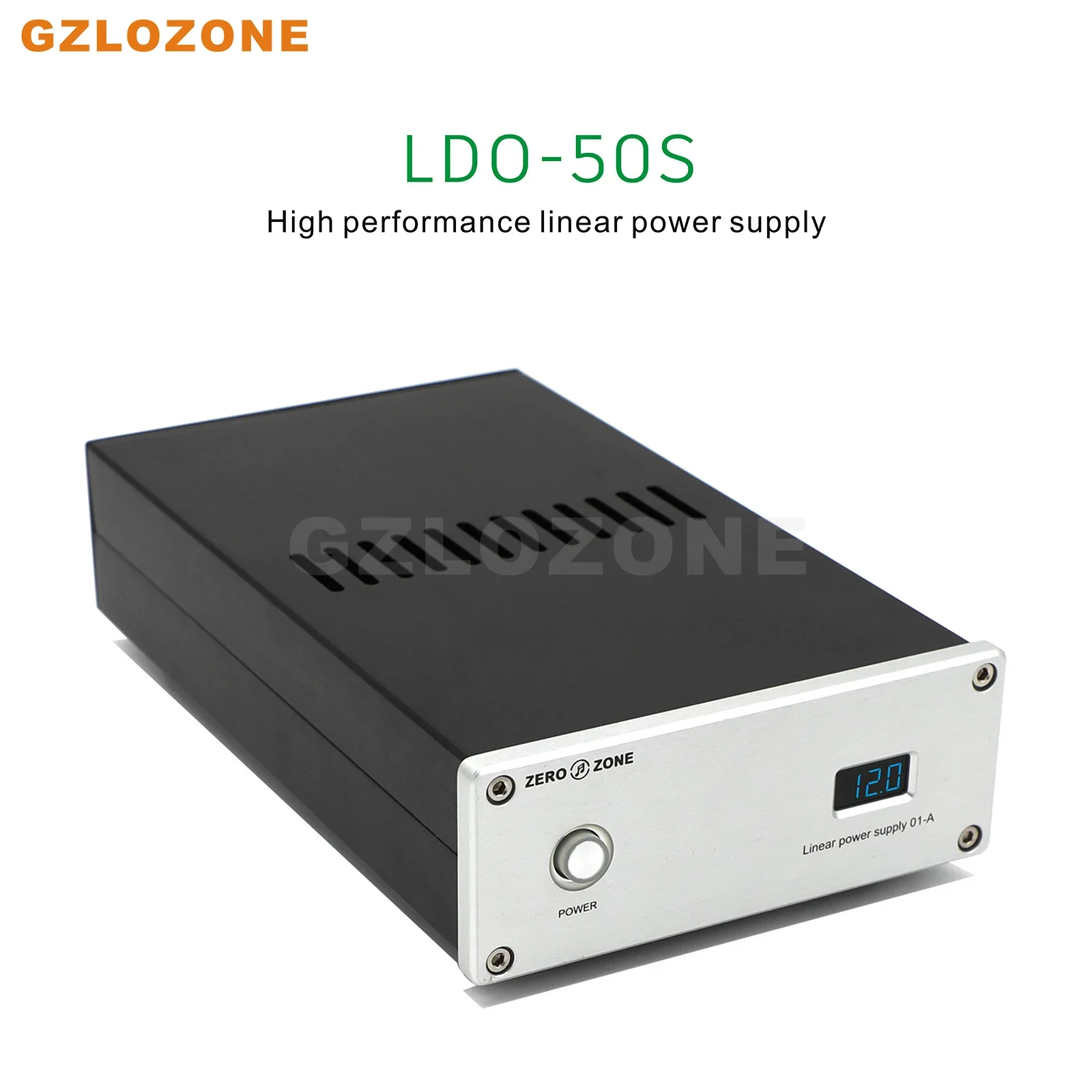 

GZLOZONE LDO-50S High Performance Linear Power Supply DC 7V/9V/12V/15V/18V/19V Optional