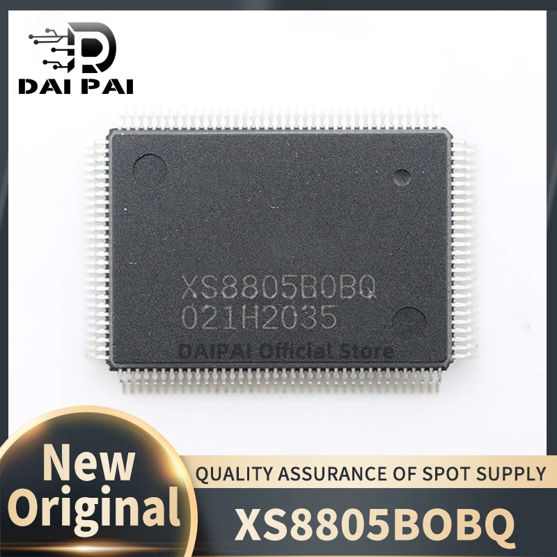 (1Pcs/Lot) 100% New original XS8805BOBQ XS8805B0BQ QFP-128 XS8805BOAQ XS8805B0AQ QFP128 Chipset