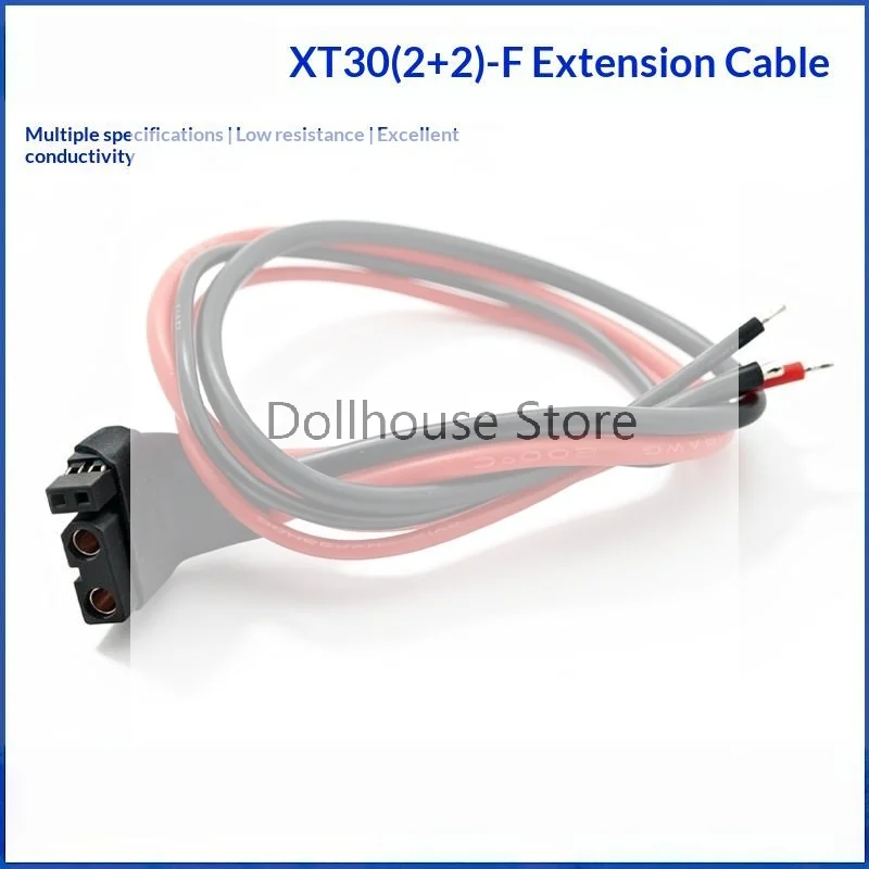 1PCS Micro Servo Motor Cable, XT30(2+2)-F Extension Cord, Straight,Right Angle For RC Car Drone Battery Charging