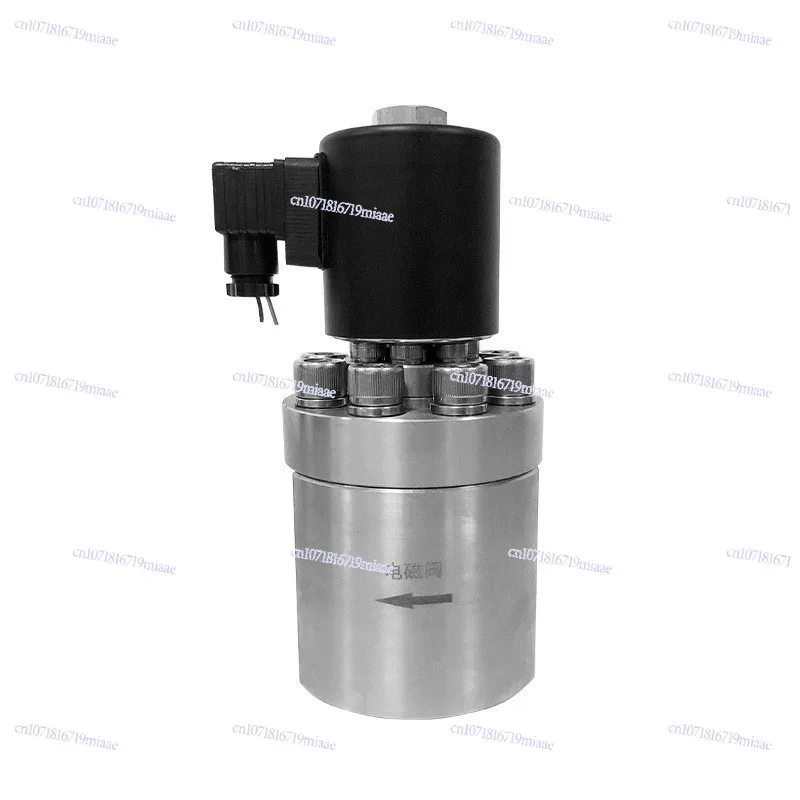 

High pressure solenoid valve piston structure full copper coil millisecond response