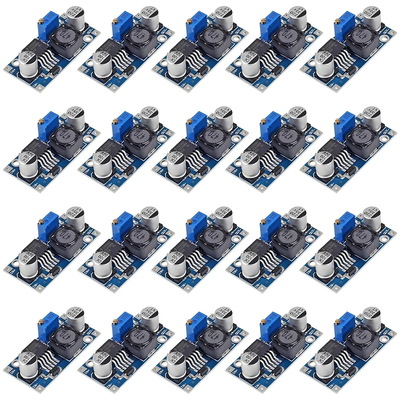 

20pcs LM2596 LM2596S DC-DC Step Down Variable Volt Regulator Input 3.0-40V Output 1.5-35V Adjustable Buck Converter Electronic