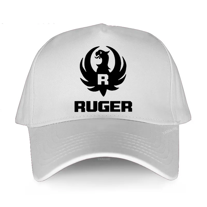 Unisex short visor hat Outdoor Men summer caps Ruger Logo Pro Gun Pistol Women cotton hats Adjustable hip-hop baseball cap