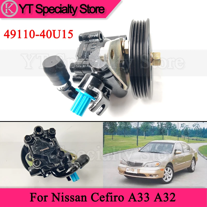 

Car Accessories Auto part Power Steering Pump For Nissan Cefiro A33 A32 Power Steer Pump 49110-40U15