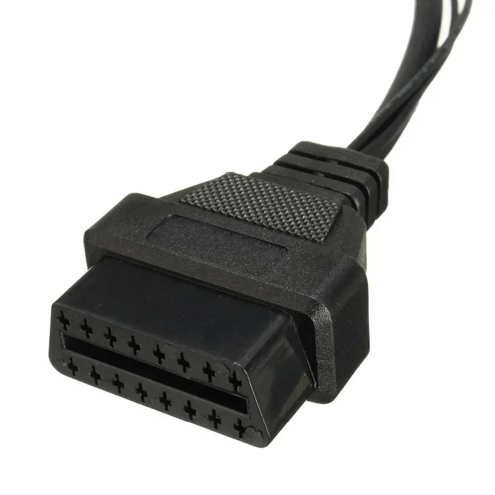 Extensão do carro Diagnóstico Conector Cabos, Ferramenta Cabo Adaptador, 3 Pin, 16 Pin, Fiat, 3 Pin, Lancia, Alfa Romeo, OBD2, Novo