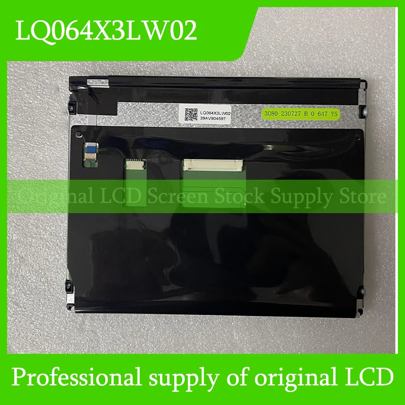 

LQ064X3LW02 6.4 Inch Original LCD Display Screen Panel for Sharp Brand New and Fast Shipping 100% Tested