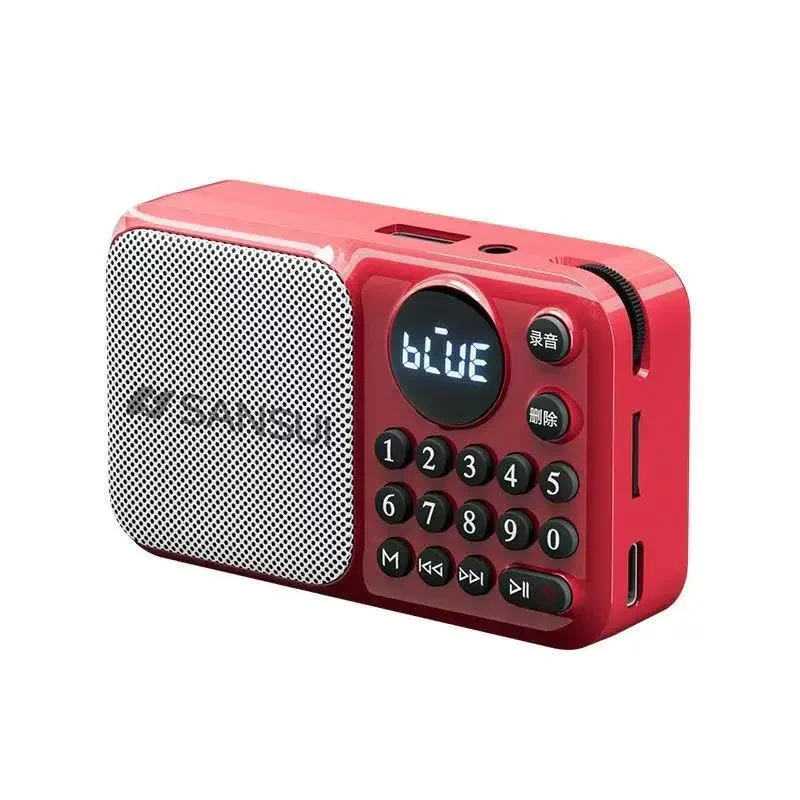 SANSUI U1 FM Portable Radio Pocket Radio Rechargeable with Best