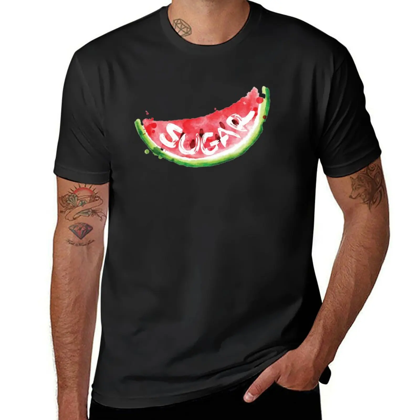 Watermelon Sugar T-Shirt heavyweights Blouse vintage clothes boys whites Short sleeve tee men