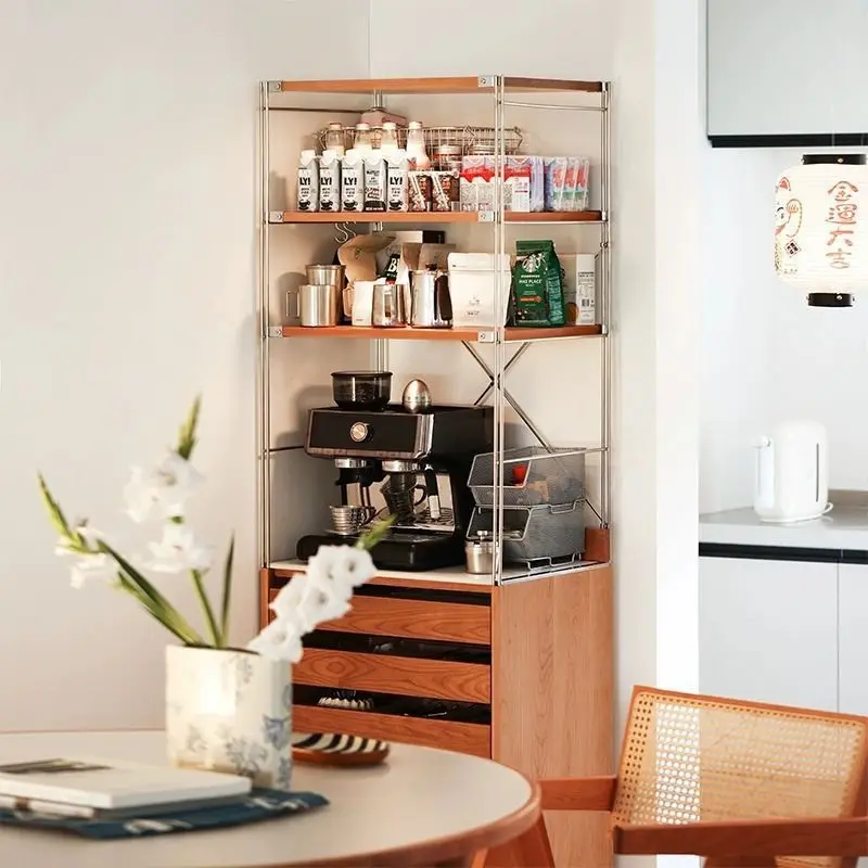 side-by-dining storage partition cabinet, kitchen multifunctional chest of drawers, living room display storage cabinet