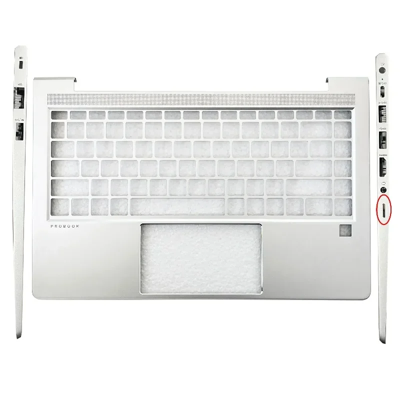For HP Probook 440 G8 440 G9 445R Zhan66 14 G4 G5 X8Q New US SP Keyboard Laptop Palmrest Upper Cover Backlight