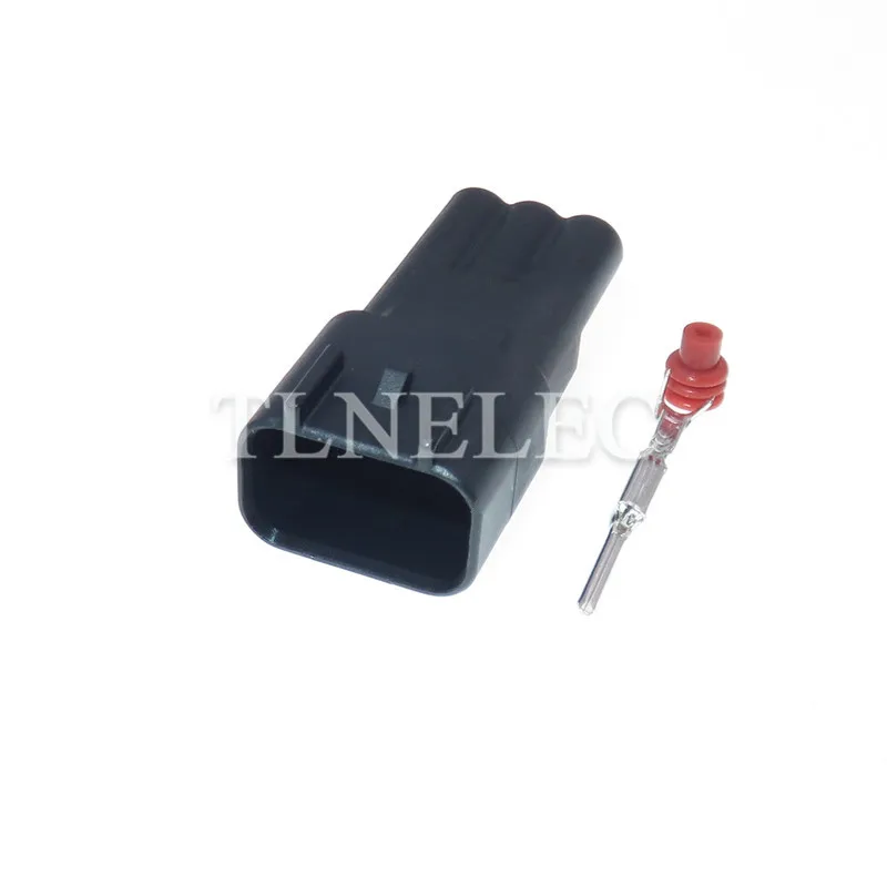 Conector de Cable automático de 3 pines con cables, Sensor de árbol de levas de cigüeñal automático, enchufes sellados para Ford Mondeo Focus Mazda
