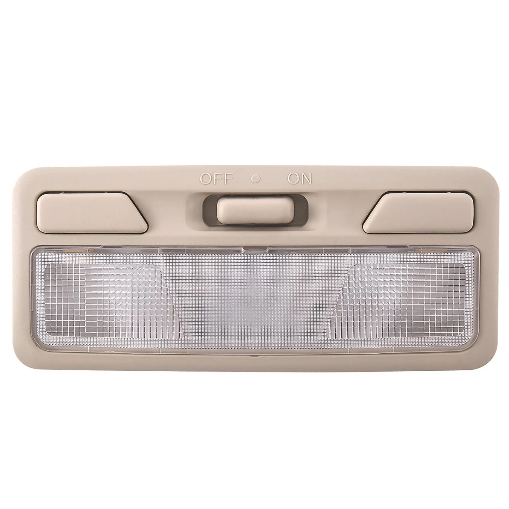 3 أزرار مصباح خريطة داخلي قبة ضوء القراءة لميتسوبيشي باجيرو شوغون مونتيرو V73 V75 V77 MK3 بيج