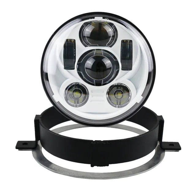 

5.75 INCH HEADLIGHT MOUNTING BRACKET LED PROJECTOR For HONDA VTX 1300 VTX 1800 2002-2008