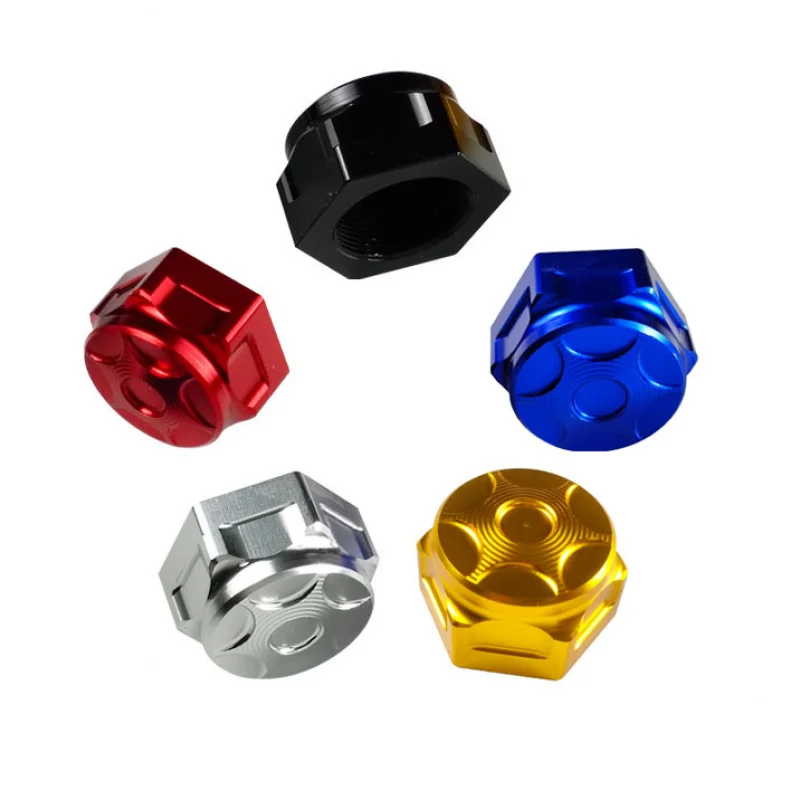 

Premium Dirt Bike Steering Stem Nut - CNC Machined Aluminium Alloy Material, Durable Fastening Accessory for Off-Road Riding