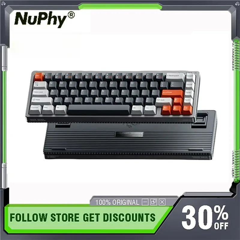 

Nuphy Halo65 He Magnetic Switch Mechanical Keyboard RGB Wired Single Mode Pc Laptop Accessories E-sports Gaming Keyboard Gifts