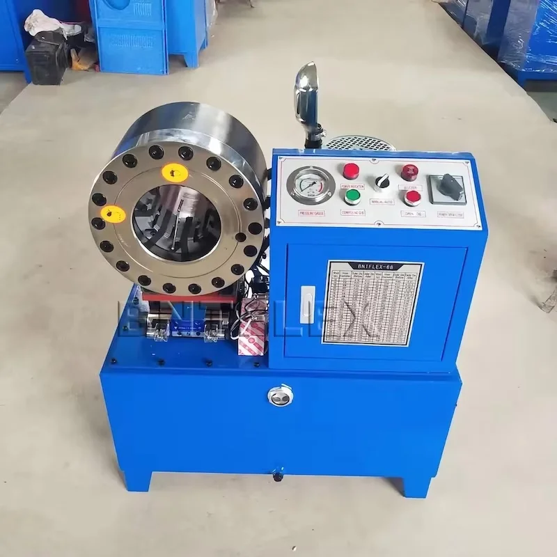 High-Pressure Hydraulic Hose Crimping Machine Cable Press Rubber Making Machinery BNT68 Wire Rope Tube Swaging Competitive Price