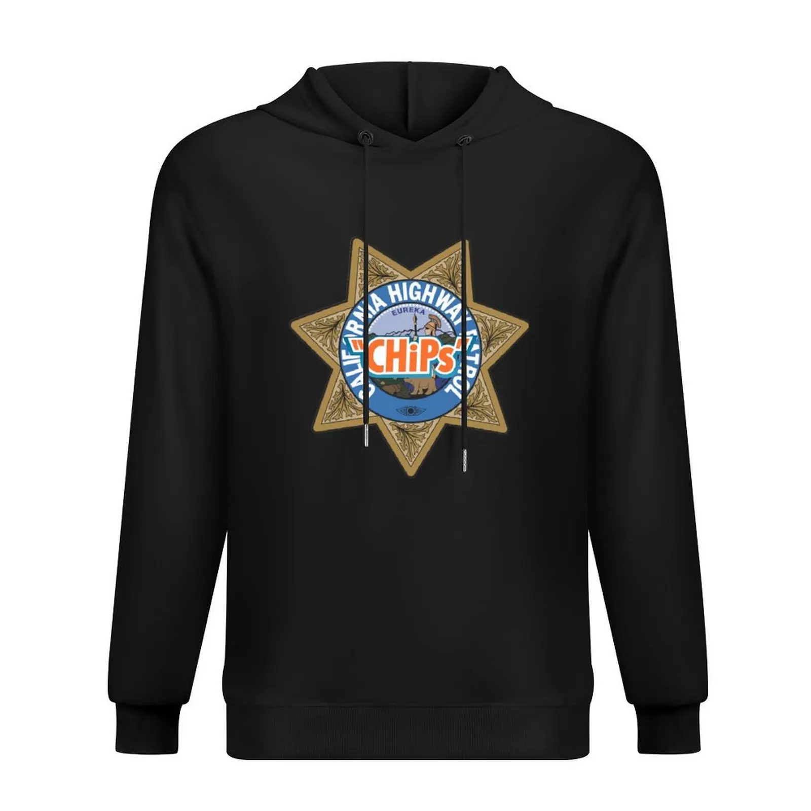 

CHiPs Classic American TV Series Logo Hoodie hooded shirt male clothes men's sweat-shirt set hoodie men