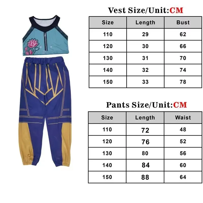 أزياء الهالوين أنيمي Kpop هنتر التأثيرية شيطان زوي التأثيرية للفتيات نمط أطفال الهالوين ثلاثية الأبعاد نمط مطبوع ملابس لعب الأدوار