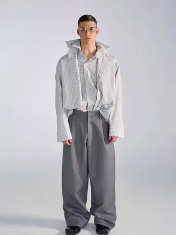 10 best sales asymmetriska herrskjortor - №10