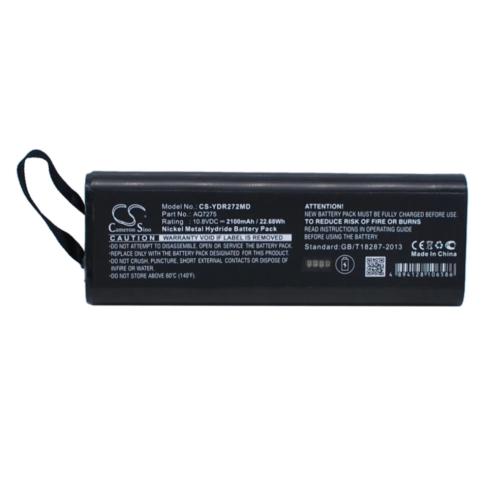 

Ni-MH Medical Battery for Yokogawa, 10.8V, 2100mAh, Compatible Models: AQ7270, AQ7275, AQ-7275, OTDR AQ7270, OTDR AQ7275