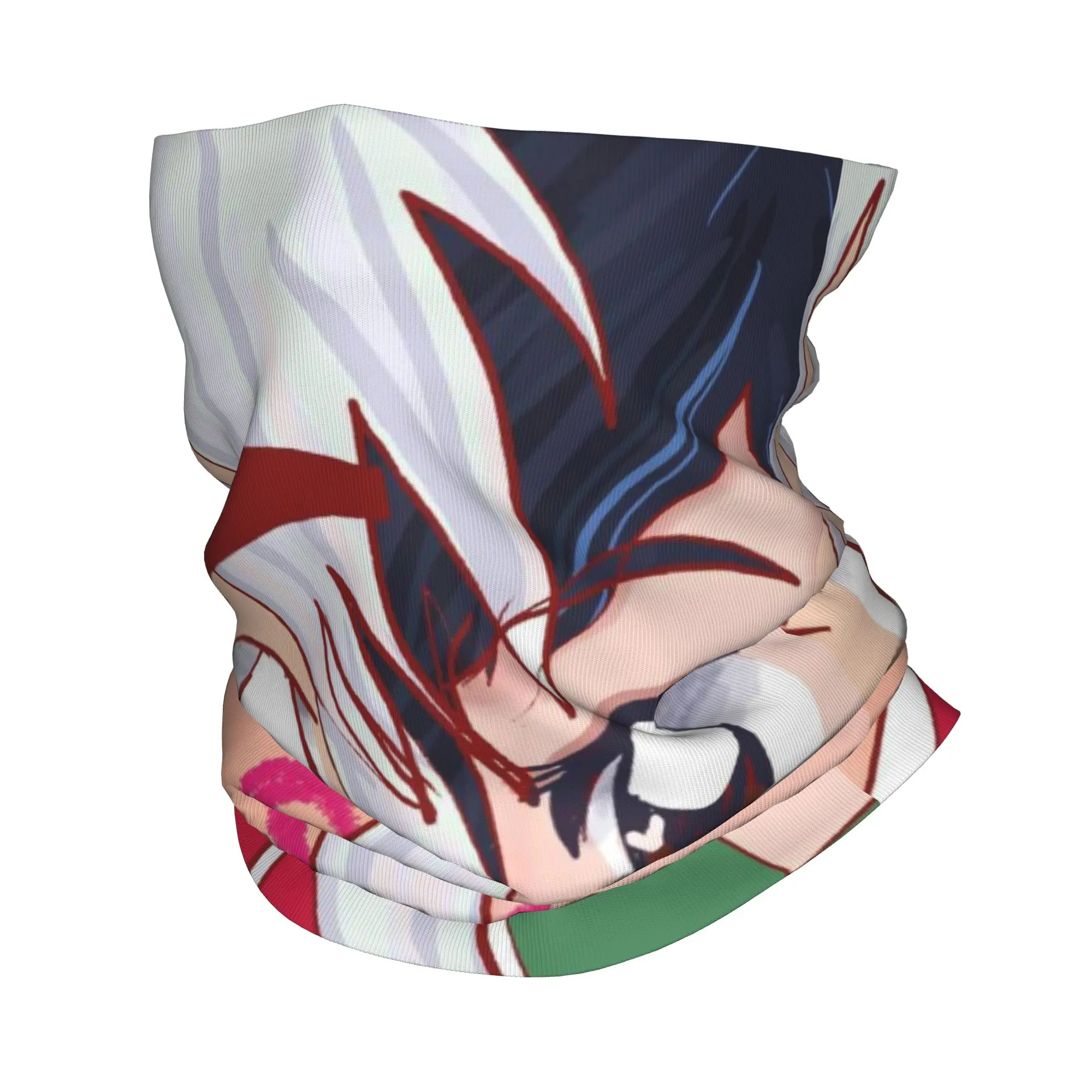 Maßgefertigter I-Inuyashaes Anime Bandana Nackenschutz für Ski und Laufen, Unisex Wickelschal Stirnband Wärmeschal
