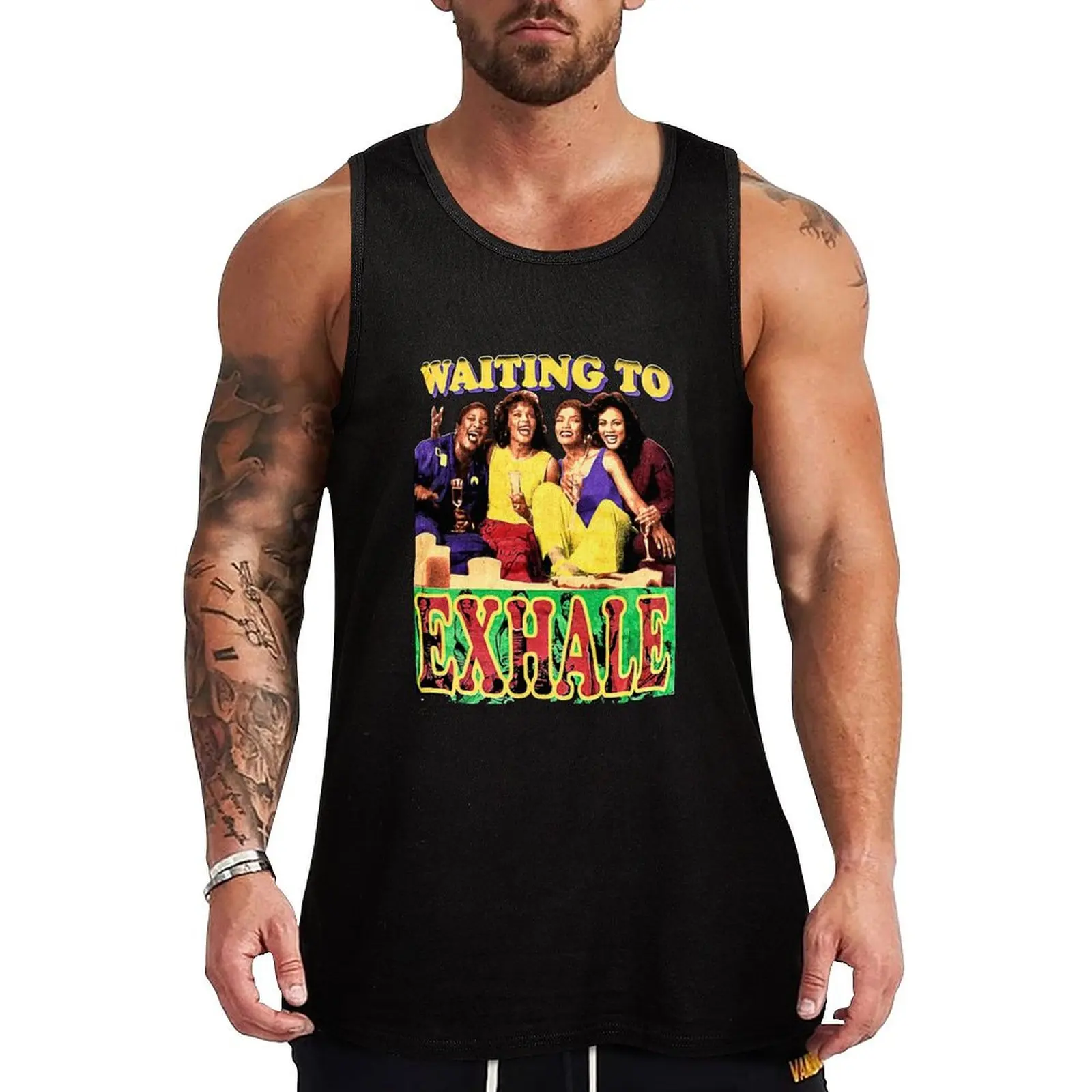 Waiting To Exhale T Shirt Tank Top T-shirt sports running shirt underwear sexy clothes men t-shirts for Men's gym