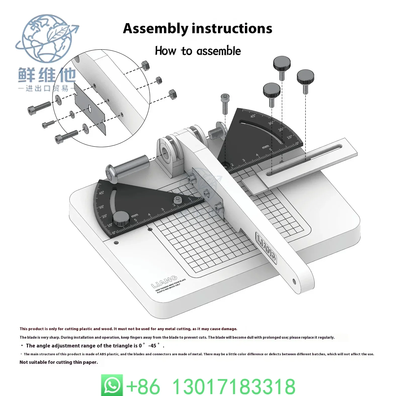 

Angle Cutting Machine Ship Model Manufacturing Cutting Tool Ship Hull Wooden Strip Cutting Machine Model Tool