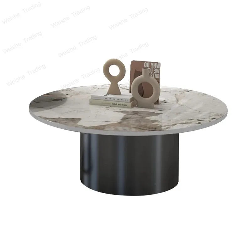 Designer furniture, enoki mushroom edges, marble corners