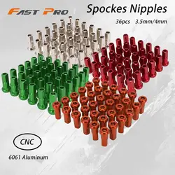 CNC Wheel Hub Spokes Nipples 3.5mm 4mm Motorcycle For KTM Honda Suzuki YAMAHA Kawasaki SX XC EXC CRF RMZ DRZ WR YZ YZF KLX Bike
