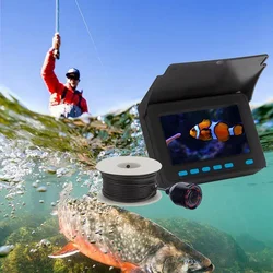 Wf25c 4.3Inch Hd Scherm Viszoeker Onderwater Vissen Camera 20M/30M Camera Whit Oplaadbare Batterij Voor Winter Ijsvissen