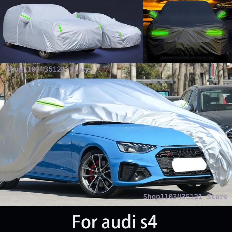 

For audi s4 auto anti snow, anti freezing, anti dust, anti peeling paint, and anti rainwater.car cover protection