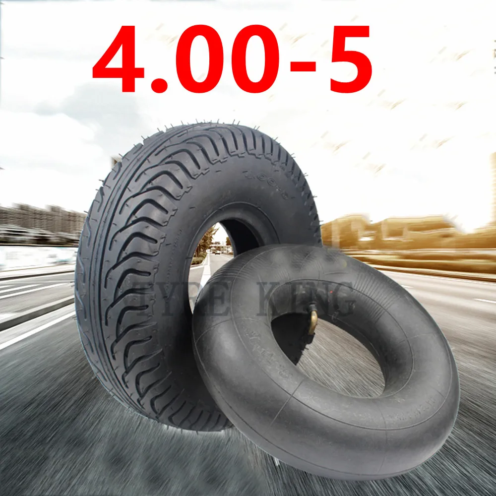 4.00-5 Elderly Scooter Wheel Tyre 400-5 Inch Mini MOTO Car Electric Scooter Tire Special Walking Tire with Inner Tube