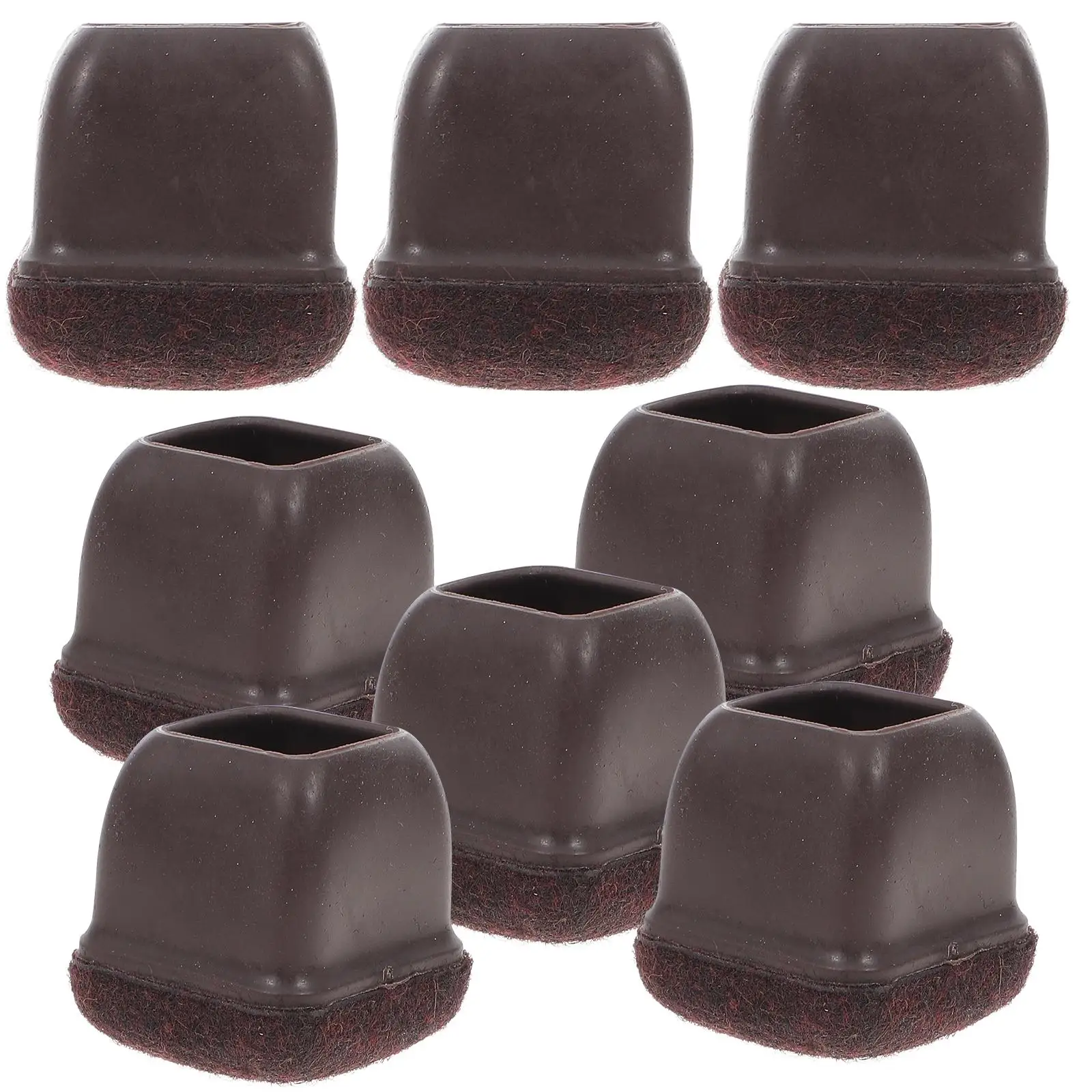 

8 Pcs Foot Covers Furniture Leg Protectors Durable Chair Leg Protection Pads TPE Table Pads Floor Mats Home Accessories