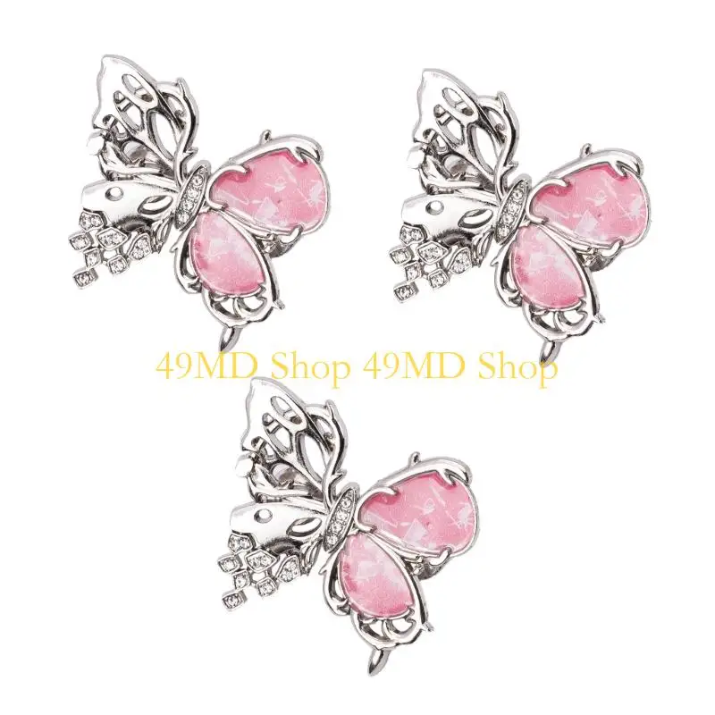 49md-3-個蝶ウエスト締め付けクリップジーンズウエストリデューサー調整ツールウエストシェイパー女性ファッションウエストアクセサリー