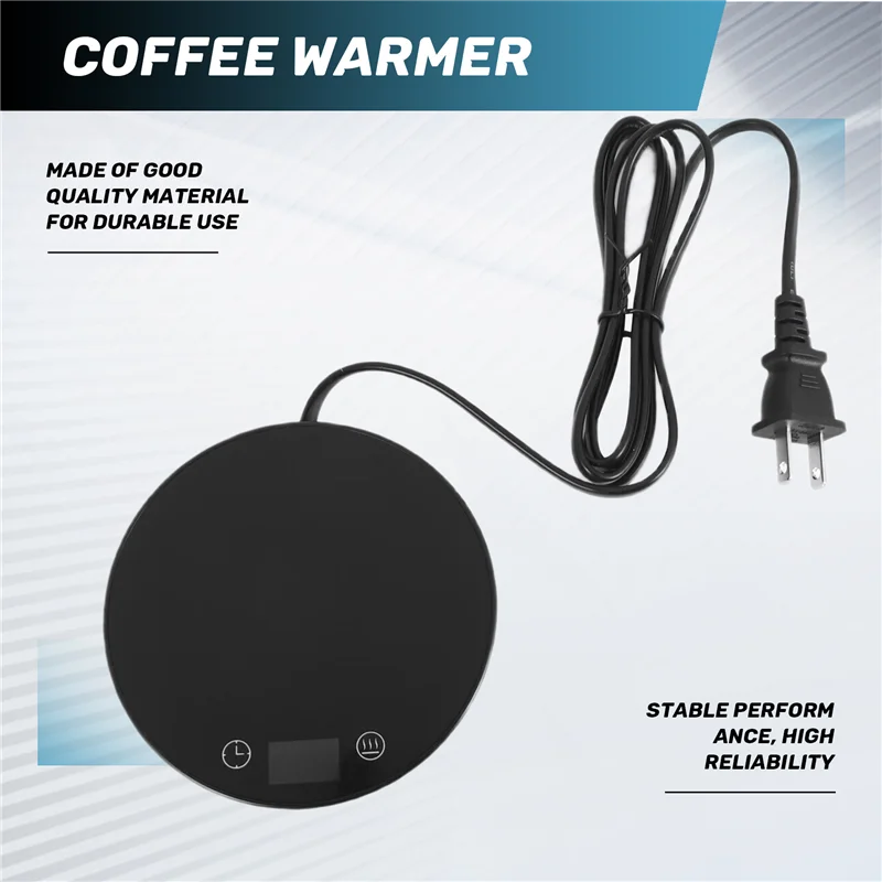 ABLE-캔들 워머/커피 워머, 8H 자동 차단 1-12H 타이머 캔들 왁스 워머, 2 온도 설정 122/140 ℉   미국 플러그
