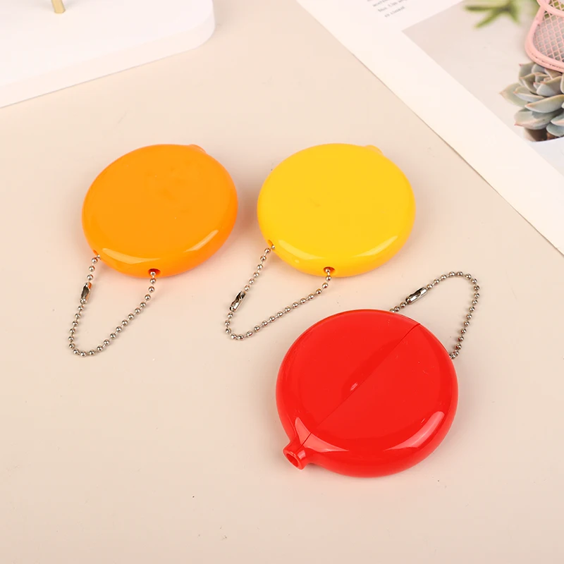 Sac de Shopping Rond en Silicone pour Homme et Femme, Sacoche de Rangement Portable, Multifonctionnel, Compact, 1 Pièce