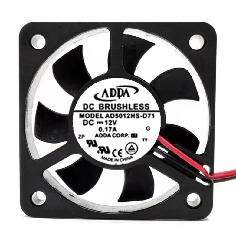 

НОВЫЙ ОРИГИНАЛЬНЫЙ AD5012HS-D71 DC 12 В 0,17 А 5015 50x50x15 мм Охлаждающий вентилятор Радиатор