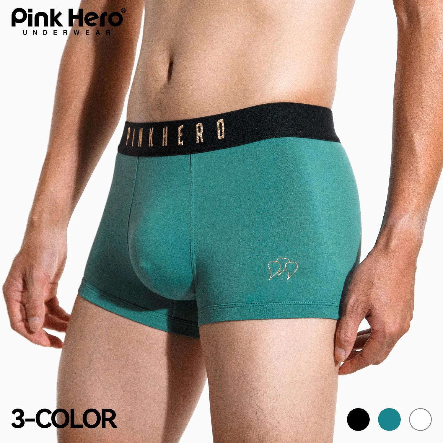 New Arrival Discount：Bamboo Fiber Boxer Short Men Microfiber Boxer Briefs Comfy Soft Underwear  Men\'s Panties  Underpants