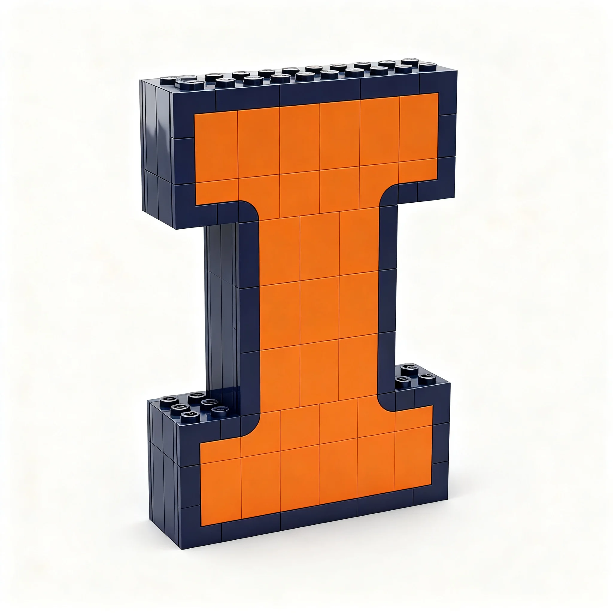 220pcs MOC Sports Fighting Illini 3D Model Christmas Gift Collectible Display Shelf Accent And Creative Home Art