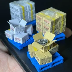 1: 64 Wheel Box Model BBS Wheel OZ Wheel Model Cargo Model