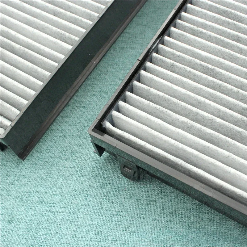 2Pcs Car Cabin Filter Air Conditioner 64119248294 For BMW E70 E71 E72 F15 F16 F85 F86 X5 X6 Activated Carbon Cabin Air Filter