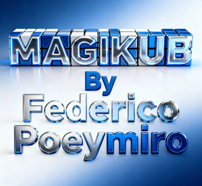 

MAGIKUB от Federico Poeymiro — визуальный куб, смена магии для иллюзий крупным планом, фокусника, магии